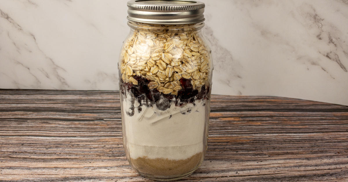 Oatmeal Cookies in a Jar Keeping My Sanity